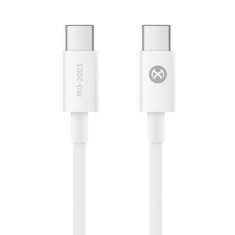 Cable Mox MO-2003 - Tipo C/Tipo C - 2 Metros - Blanco