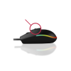 Thumbnail Mouse Gamer Emporium Mox MO-ME251 - Con Cable - 3600 DPI – Negro0